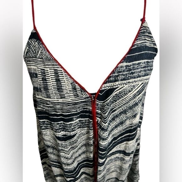 Akemi+Kin Rivera Tassel black and white red
Tie Women's Batik Anthropologie xs - Picture 12 of 14